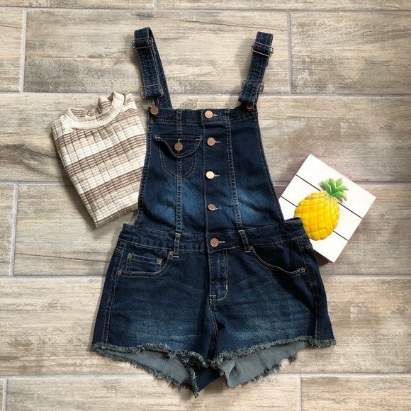 SUGAR Magnolia Pants - SUGAR Magnolia | Raw Hem Denim Rompers Overalls